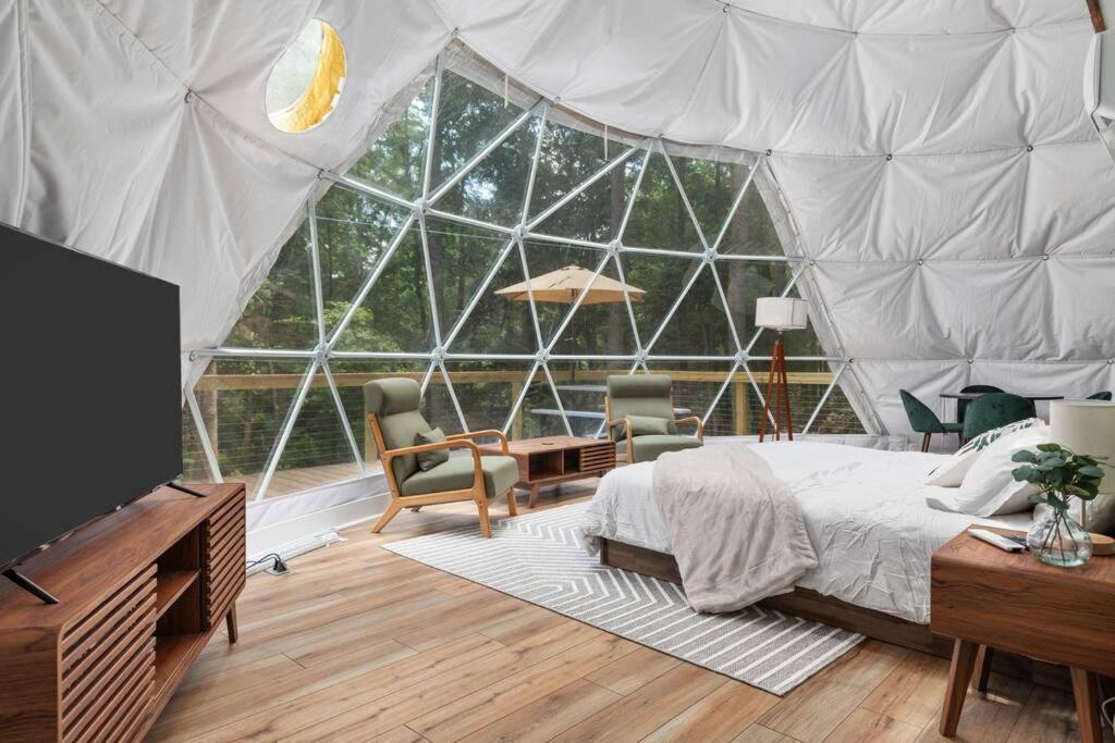 Dream Dome - Romantic Getaway, Hot Tub, Ac, Wifi, National Park 8 Min ลูเรย์ ภายนอก รูปภาพ