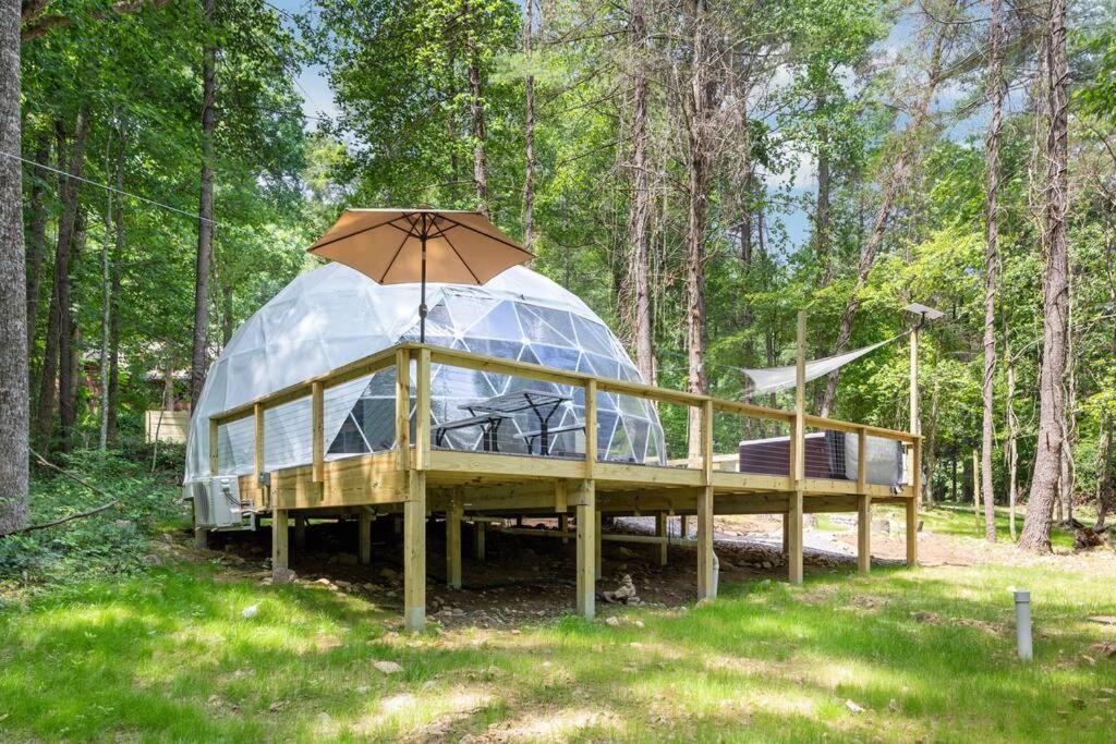 Dream Dome - Romantic Getaway, Hot Tub, Ac, Wifi, National Park 8 Min ลูเรย์ ภายนอก รูปภาพ